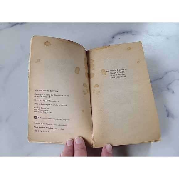 SPELLSINGER 1983 Vintage Paperback; Alan Dean Foster - Picture 4 of 10